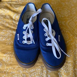 Women’s size 5 periwinkle vans